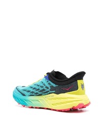 Hoka One One Speedgoat 5 Panelled Lace Up Sneakers