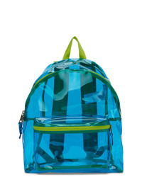 Eastpak Blue And Green Film Padded Pakr Backpack