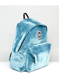 Hype Teal Velvet Backpack