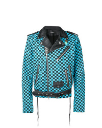 Aquamarine Biker Jacket