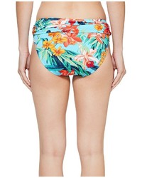 Tommy Bahama Floriana High Waist Sash Bikini Bottom Swimwear