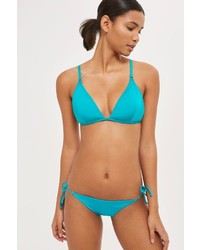 Topshop Fuller Bust Ring Triangle Swim Top