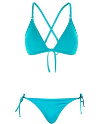 Topshop Fuller Bust Ring Triangle Swim Top
