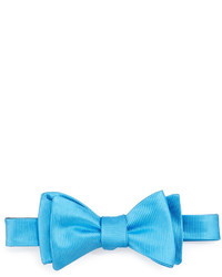 Ted Baker Solid Twill Bow Tie Blue