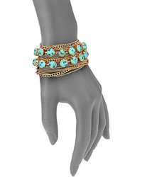 ABS by Allen Schwartz Jewelry Inner Fire Multi Row Bracelet