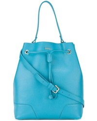 Aquamarine Bucket Bag