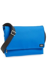 Aquamarine Canvas Messenger Bag
