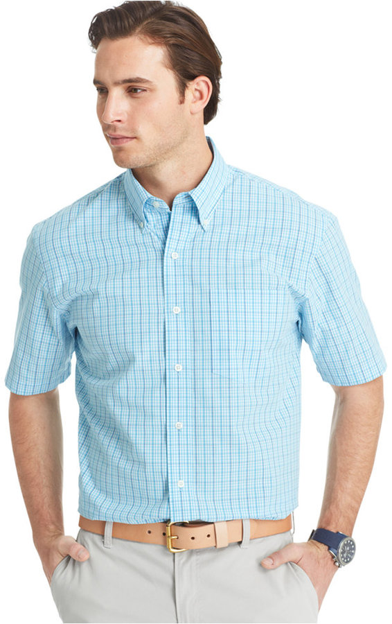 Izod Saltwater Poplin Plaid Shirt | Where to buy & how to wear