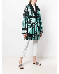 Fausto Puglisi Palm Tree Kimono Coat