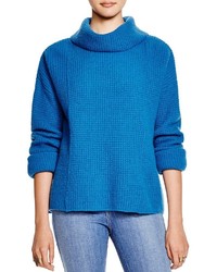 Aquamarine Cowl-neck Sweater