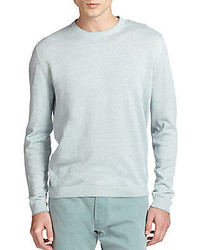 Corneliani Cotton Linen Crewneck Sweater