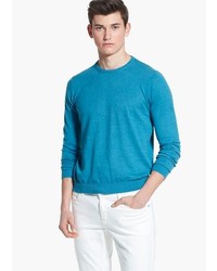 Mango Fine Knit Cotton Sweater