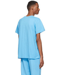 PANGAIA Blue Organic Cotton T Shirt