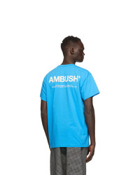 Ambush Blue Xl Logo T Shirt