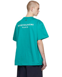 Wooyoungmi Green Logo T Shirt