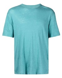 Officine Generale Lightweight Linen T Shirt