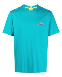 Lacoste Logo Patch Crew Neck T Shirt