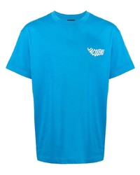 Jacquemus Wave Logo Cotton T Shirt