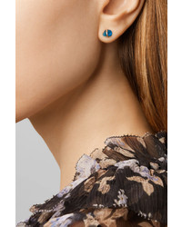Melissa Joy Manning 14 Karat Gold Apatite And Turquoise Earrings