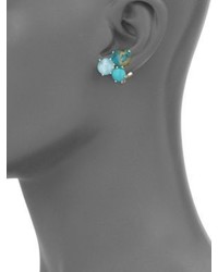 Ippolita 925 Rock Candy Semi Precious Multi Stone Cluster Stud Earrings