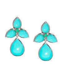 Elizabeth Showers Mariposa Drop Earrings Blue Turquoise
