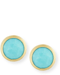 Marco Bicego Jaipur Turquoise Stud Earrings