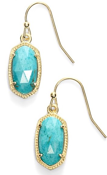 kendra scott aquamarine earrings