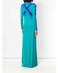 Emilio Pucci Lace Embellished Gown