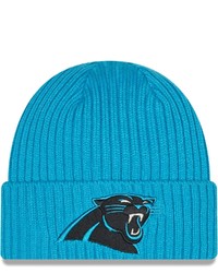 New Era Blue Carolina Panthers Core Classic Cuffed Knit Hat At Nordstrom