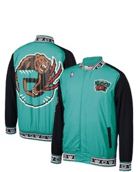 Mitchell & Ness Turquoise Vancouver Grizzlies Hardwood Classics Authentic Warm Up Full Snap Jacket At Nordstrom