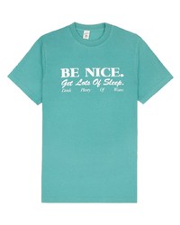 Sporty & Rich Be Nice Cotton T Shirt