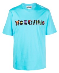 Moschino Embroidered Logo T Shirt