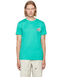 Moncler Green Logo T Shirt