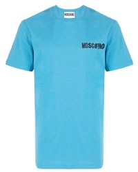 Moschino Logo Embroidered T Shirt