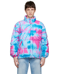 AGR Blue Pink Embroidered Jacket