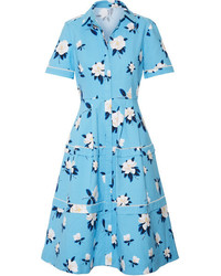Aquamarine Floral Dress