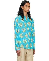 Jacquemus Blue Le Splash La Chemise Simon Shirt