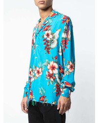 Rhude Floral Print Shirt
