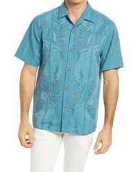 Tommy Bahama Tahitian Border Classic Fit Silk Shirt
