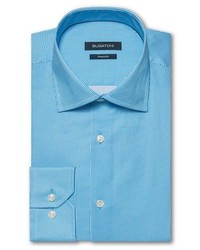Aquamarine Geometric Dress Shirt