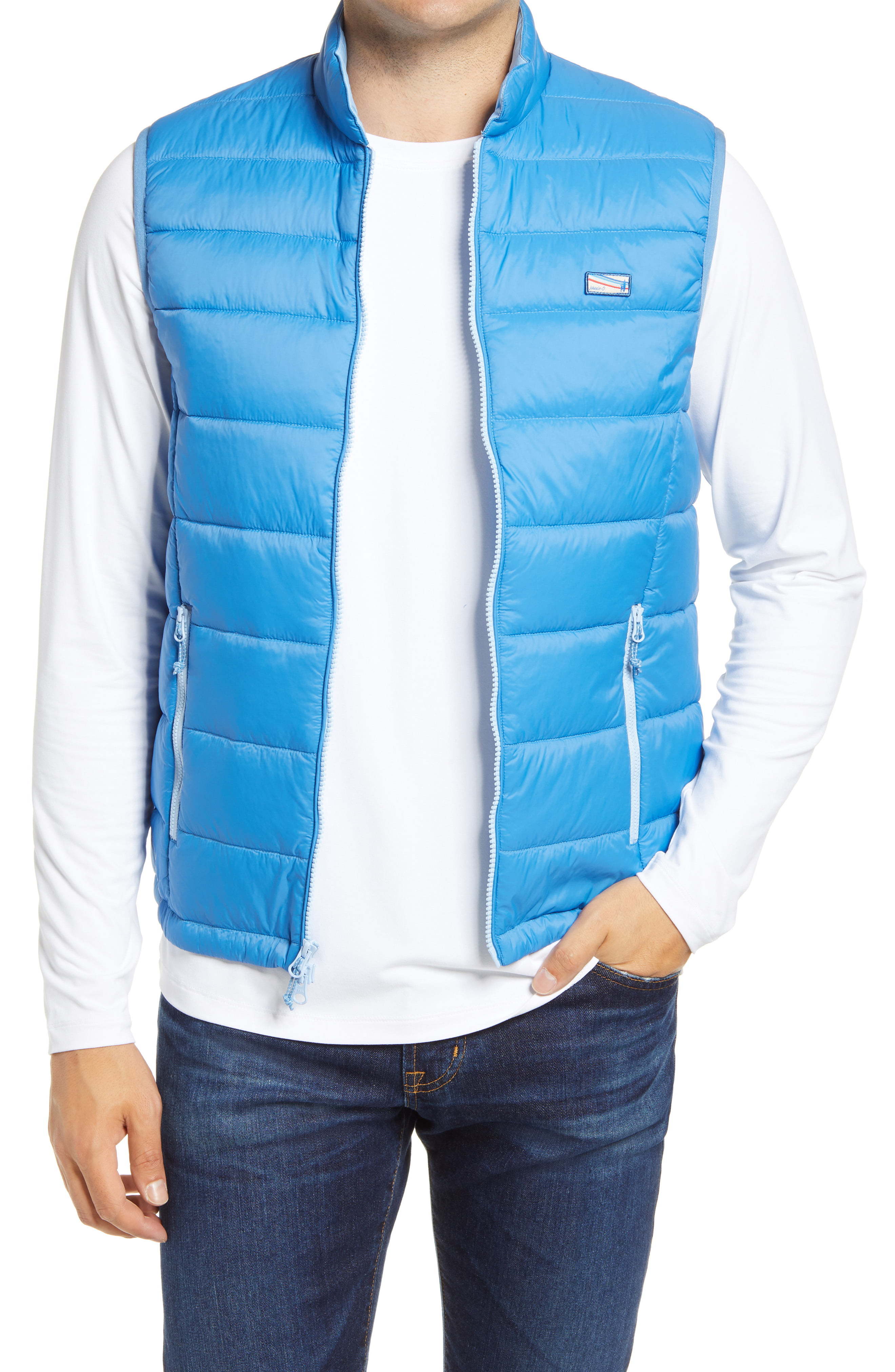 johnnie-O Hudson Classic Quilted Nylon Vest, $99 | Nordstrom | Lookastic