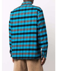 Buscemi Checked Long Sleeve Shirt