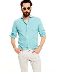 Mango Outlet Slim Fit Gingham Check Shirt