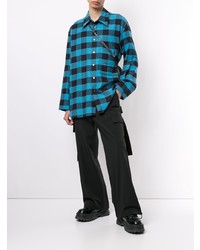 Wooyoungmi Oversized Checked Shirt