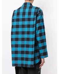 Wooyoungmi Oversized Checked Shirt