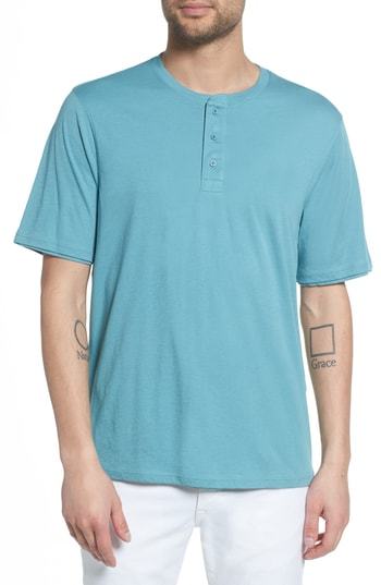 Vince Layered Henley T Shirt, $95 | Nordstrom | Lookastic