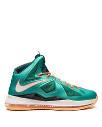 Nike Lebron 10 Miami Dolphins Sneakers