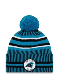 New Era Blackblue Carolina Panthers 2019 Nfl Sideline Home Official Sport Knit Hat At Nordstrom