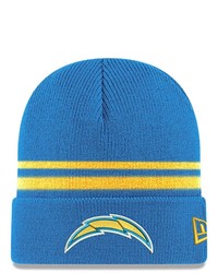 New Era Powder Blue Los Angeles Chargers Cuffed Knit Hat At Nordstrom