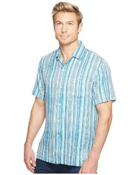 Tommy Bahama Stripe Me To Paradise Camp Shirt Clothing